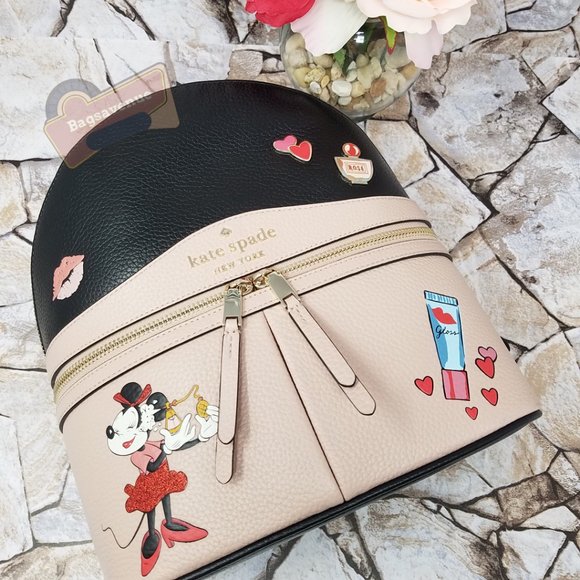 #bagsavenue FAST SHIPPING Minnie Mouse Disney KS Karina Backpack Kate Spade main image 14